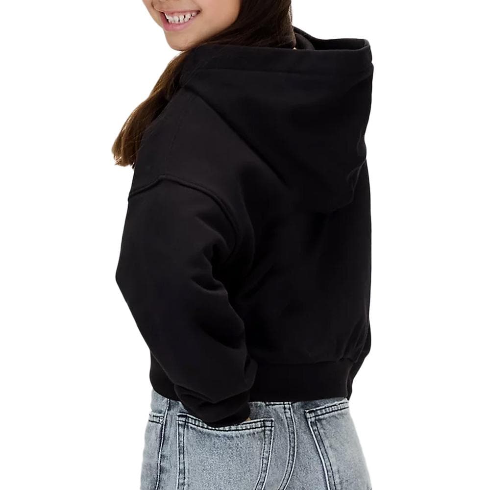 Sweat Noir Fille Calvin Klein Jeans Terry 2