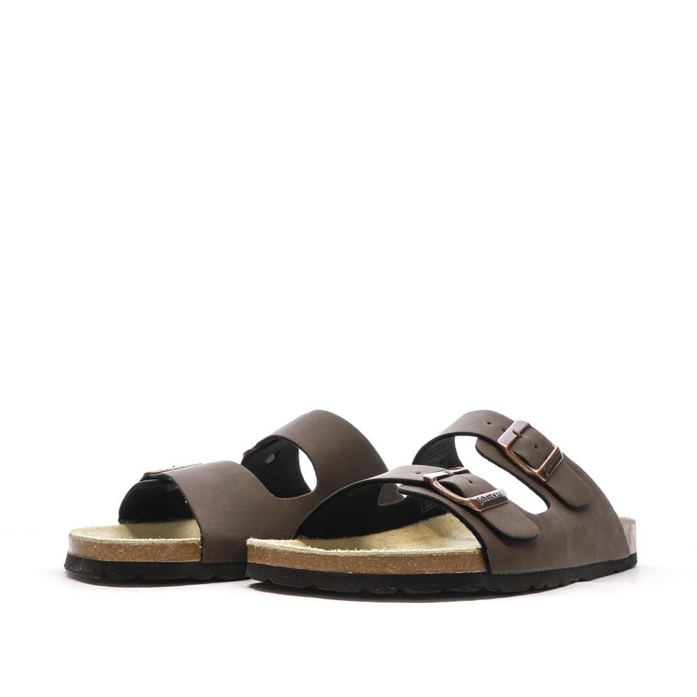 Sandales Marrons Lisses Homme Schott Arthur 4
