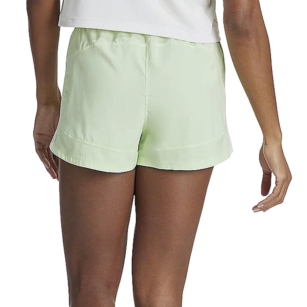 Short de Sport Vert Femme Adidas Pacer High 2
