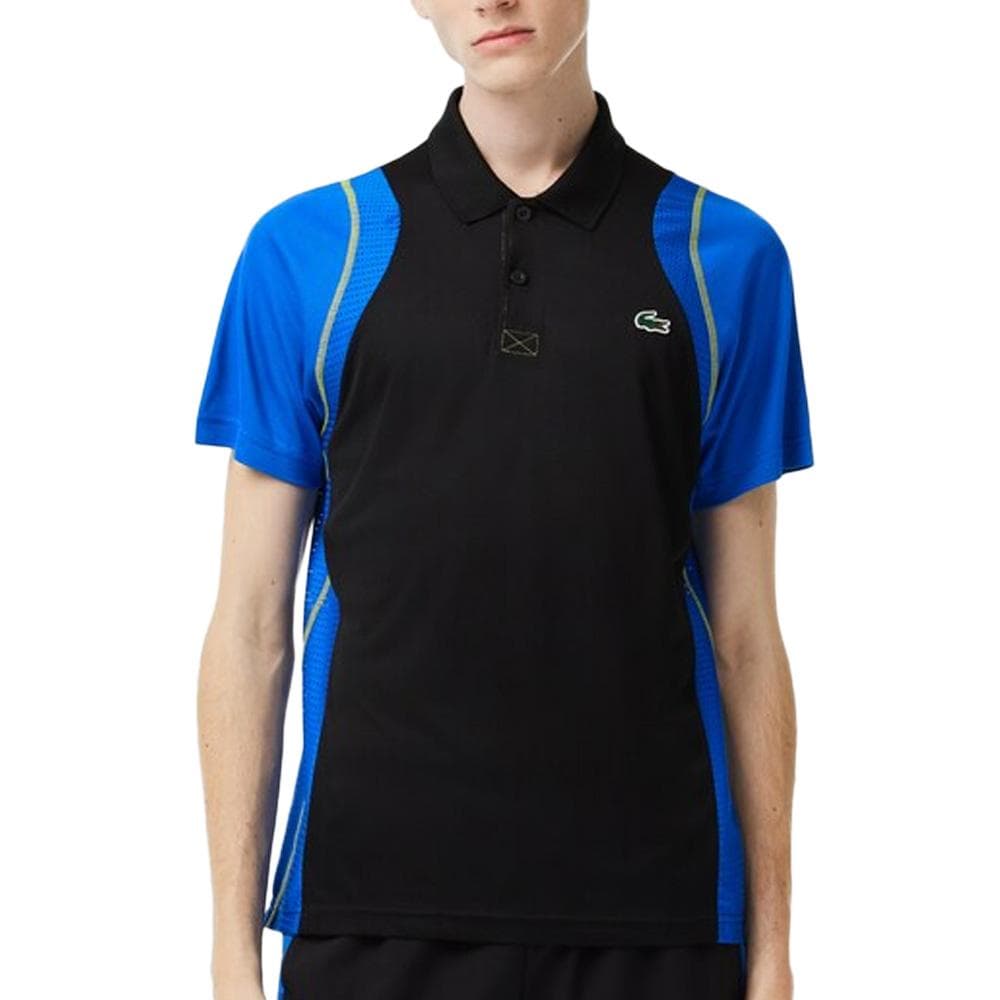 Polo Noir/Bleu Homme Lacoste DH5180 1