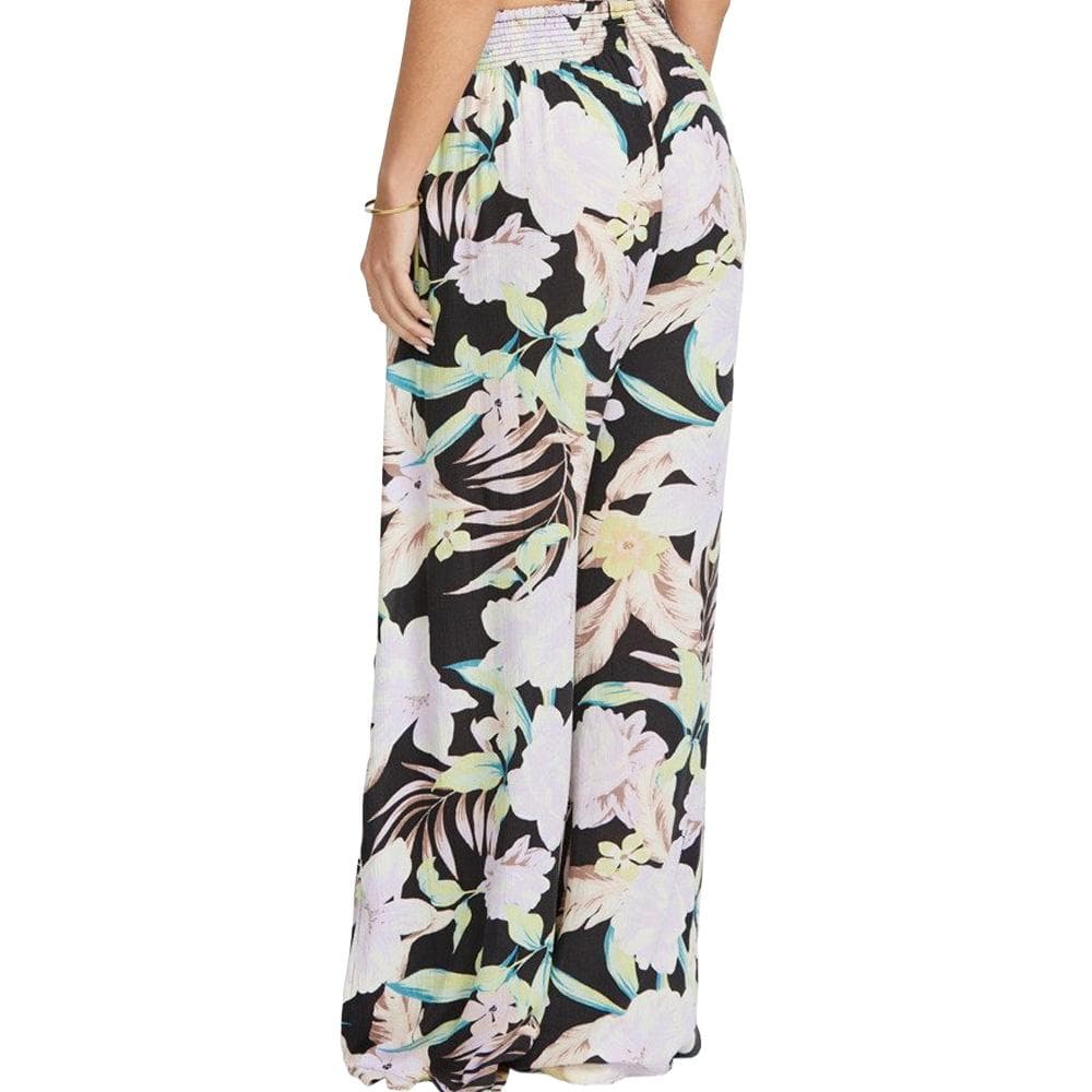 Pantalon Noir à Fleurs Femme Billabong Split Spirit 2