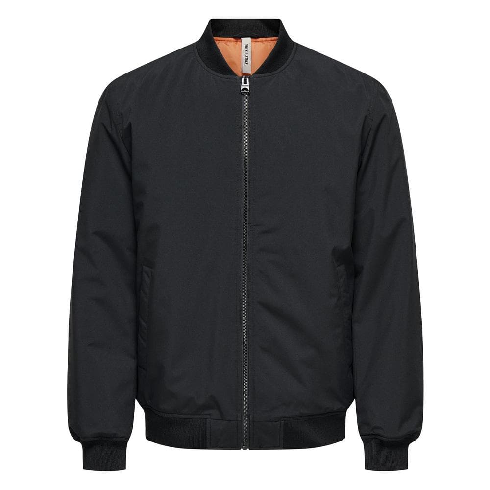 Bomber Noir Homme Only & Sons Josh 1