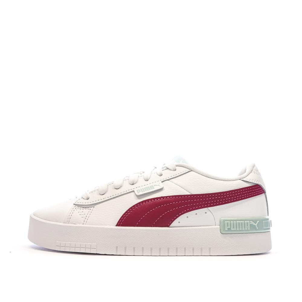 Baskets Blanches/Bordeaux Fille Puma Jada 381990-02 1