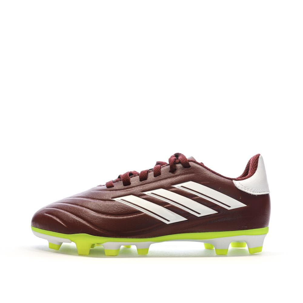 Chaussures de football Bordeaux/Jaunes Garçon Adidas Copa Pure 2 1