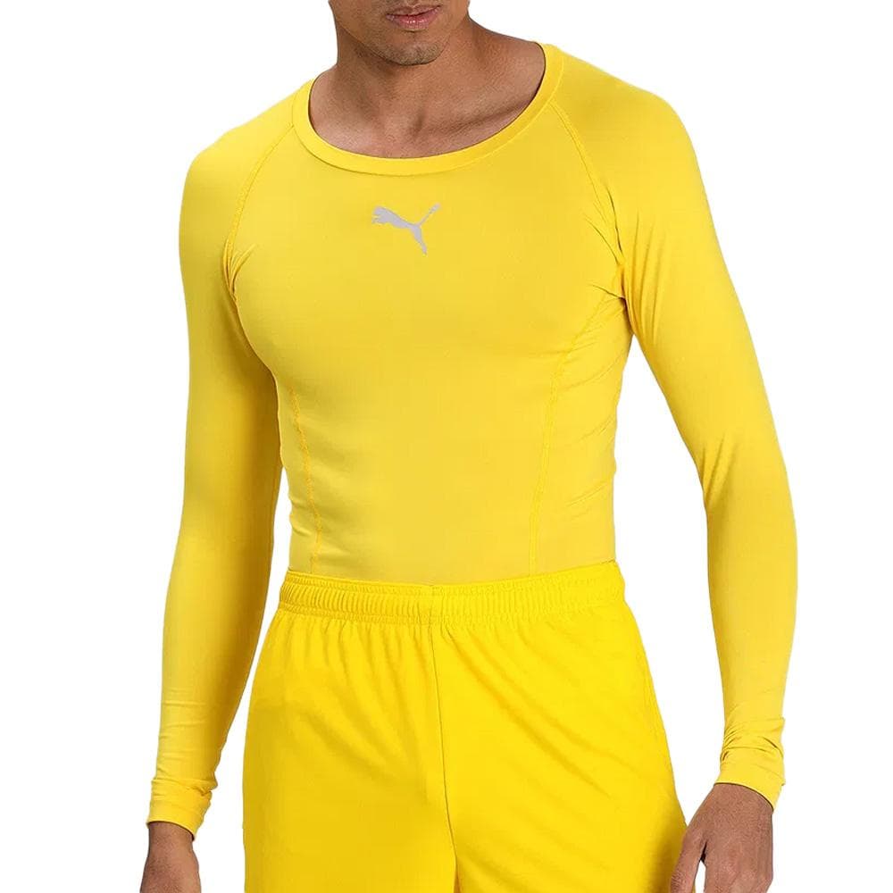 T-shirt de Training Jaune Homme Puma Liga 1