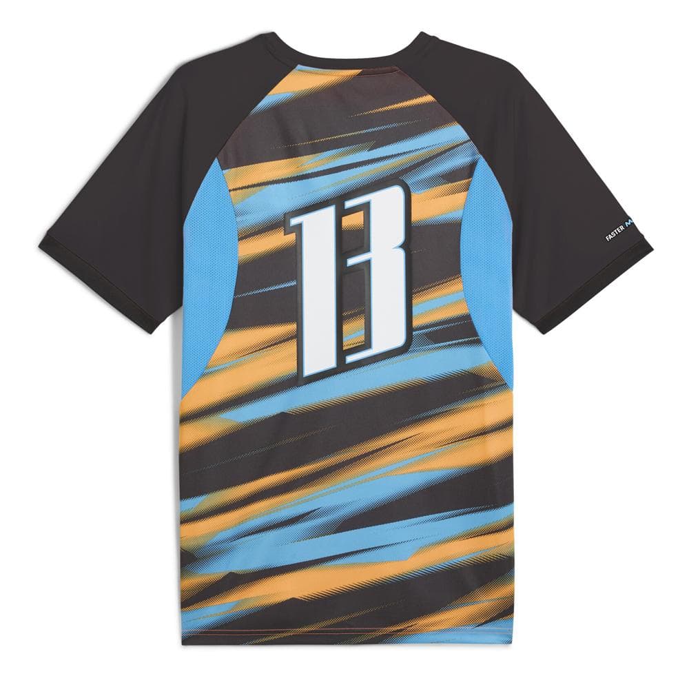 OM Maillot de bain Bleu/Noir/Orange Homme Puma Om Faster 2