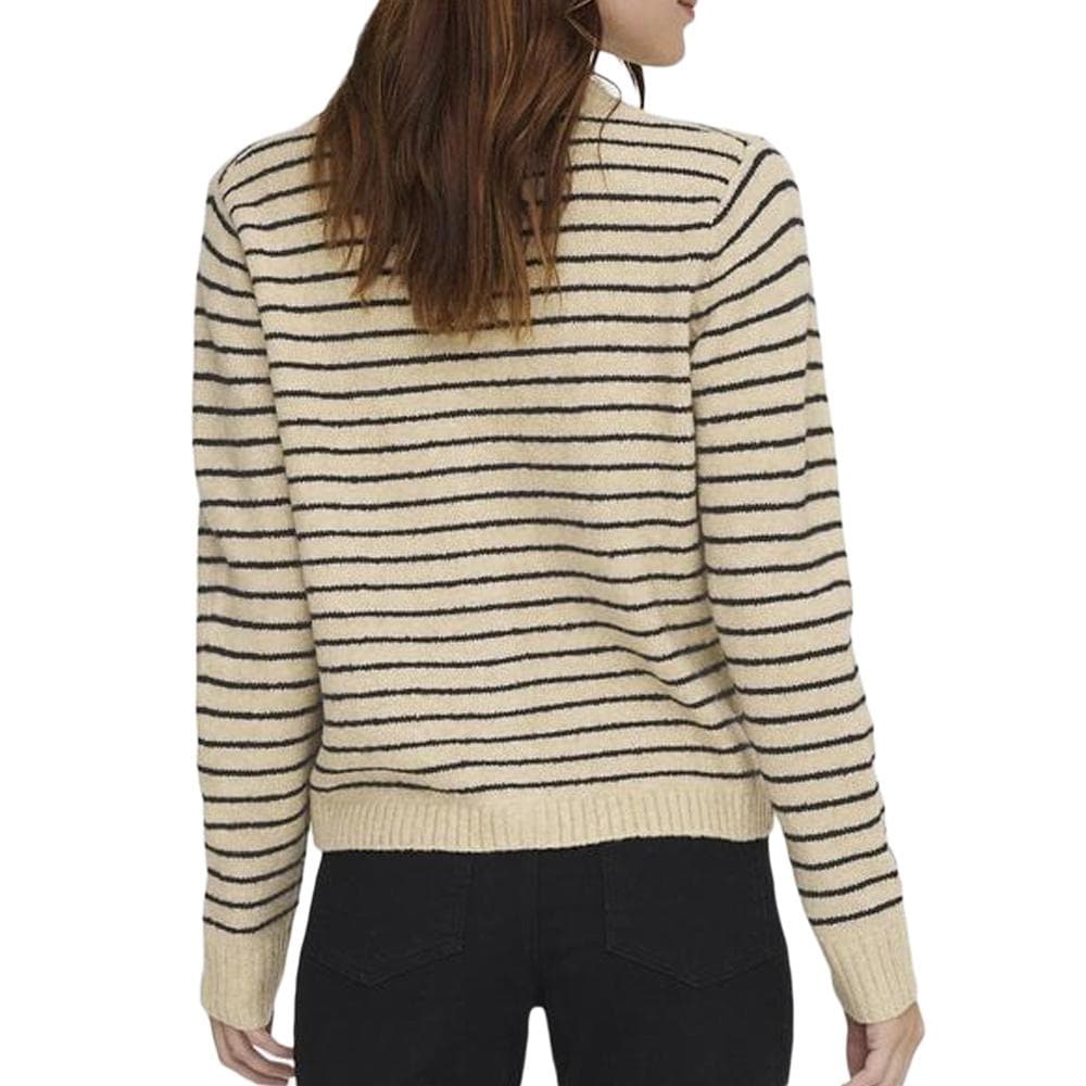 Gilet Beige/Noir Femme Only Chester 2