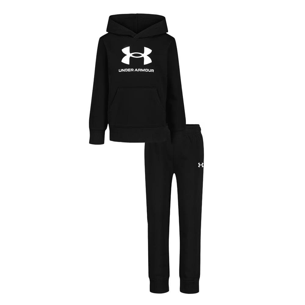 Ensembles Survêtements Noir Garçon Under Armour Big Logo 1