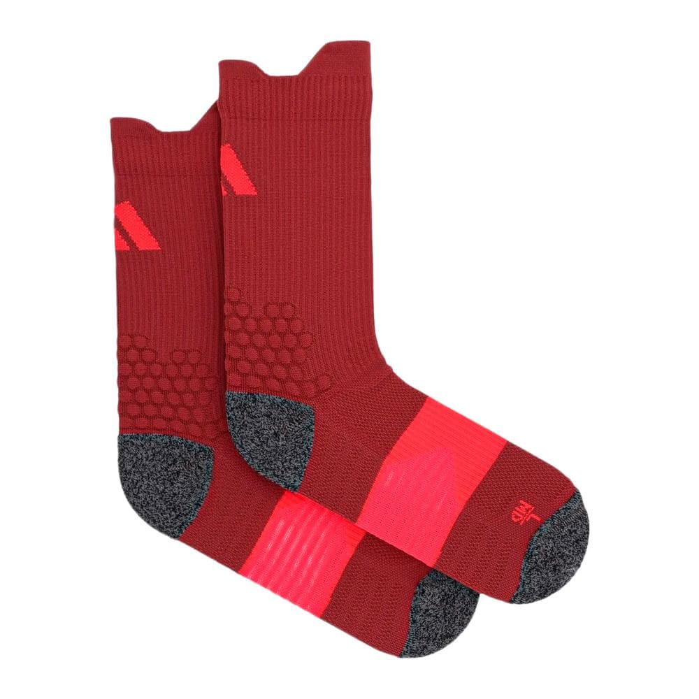 X1 Paire de Chaussettes Rouge Adidas Runxboost Sock 1