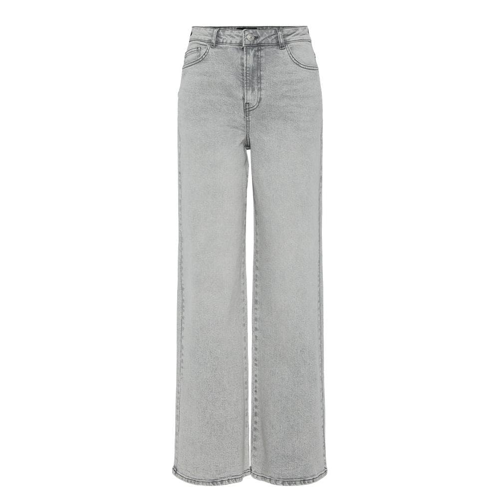 Jean Loose Gris Femme Pieces Elmae 1
