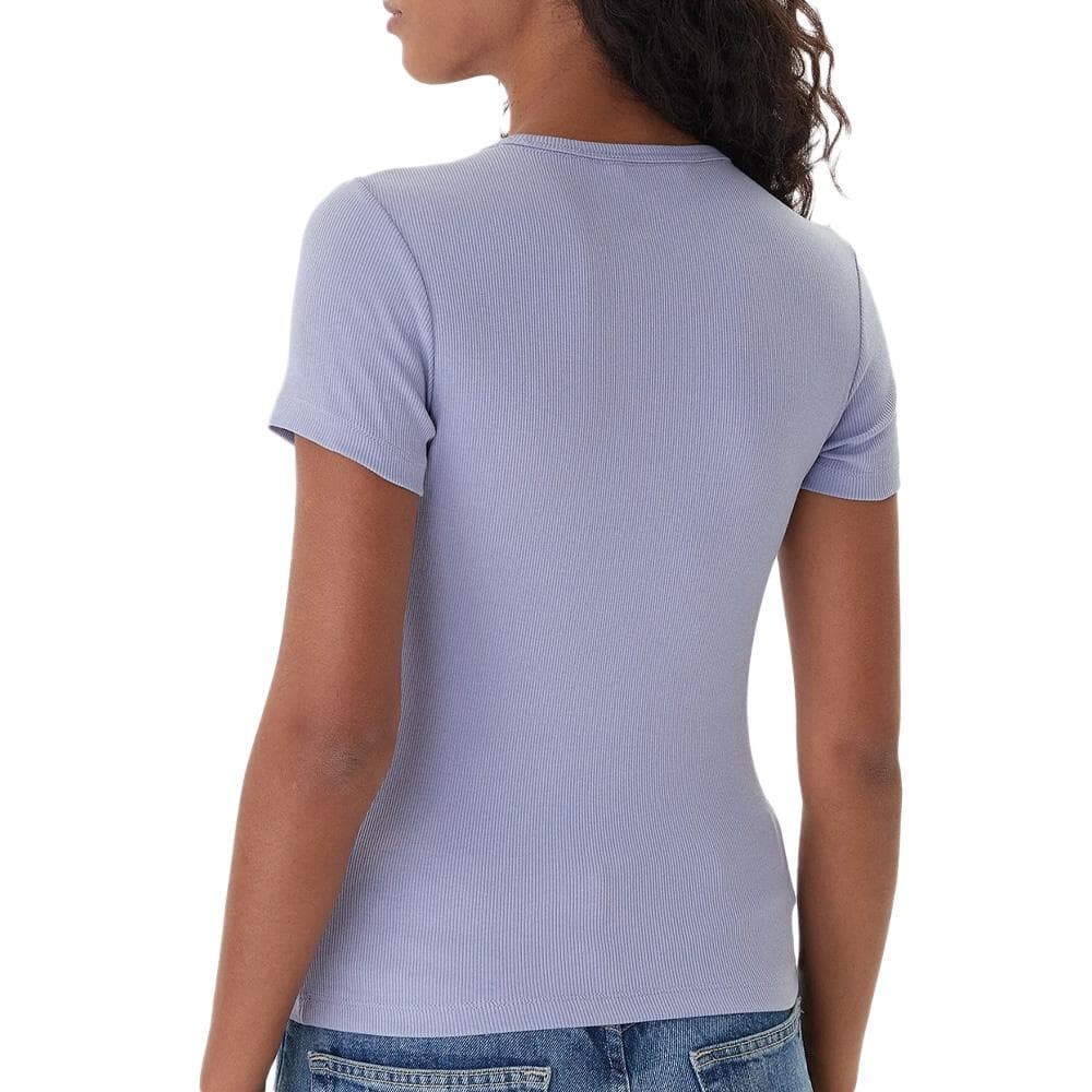 T-Shirt Violet Femme Tommy Hilfiger Badge DW0DW17881 2