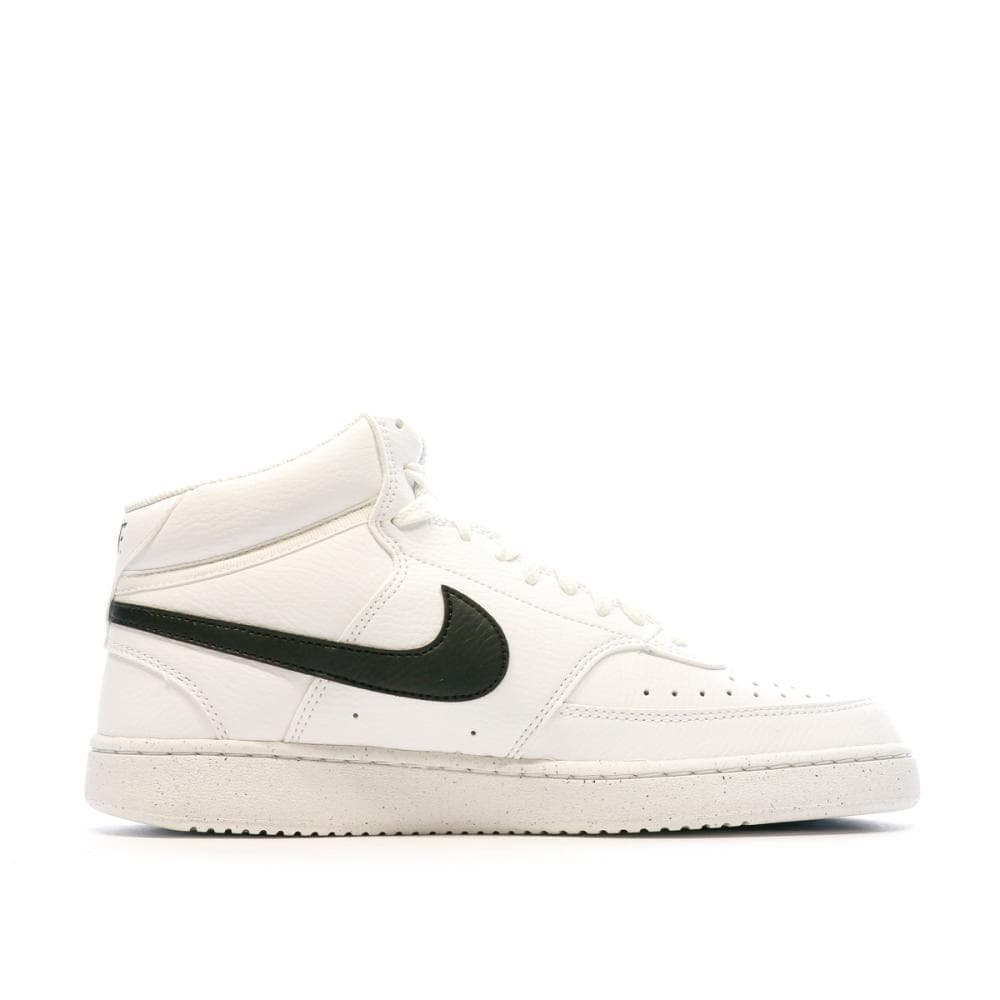 Baskets Blanche/Noir Homme Nike Court Vision Mid 2