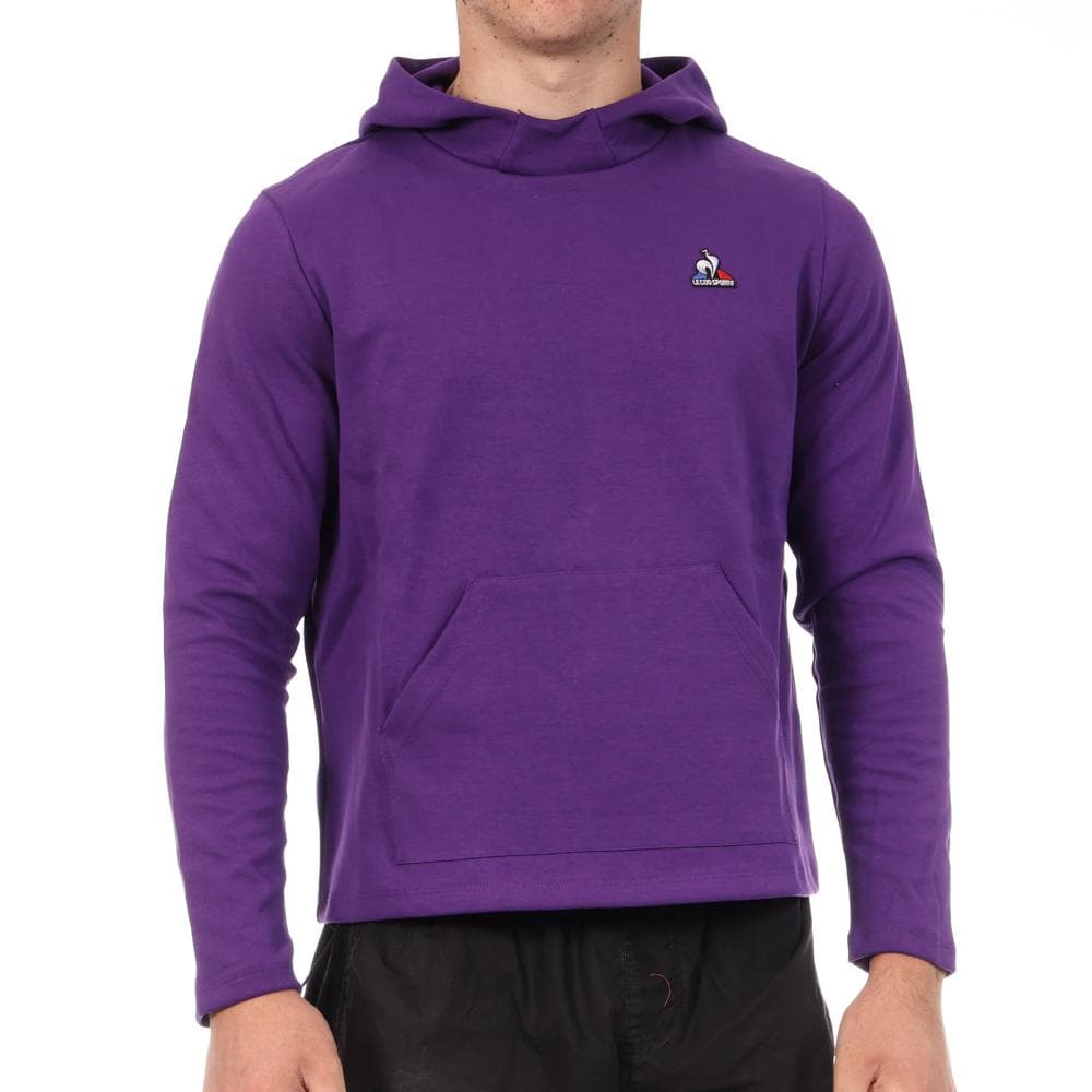 Sweat Violet Homme Le Coq Sportif Hoodys 1