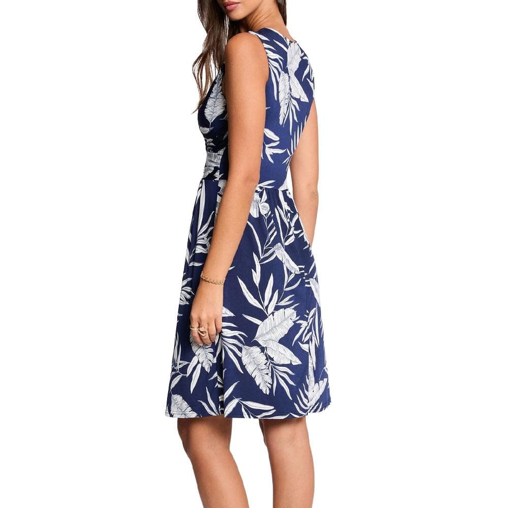 Robe Marine/Blanche Femme Morgan RFLERIA 2