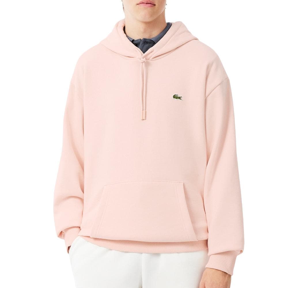 Sweat à Capuche Rose Pâle Homme Lacoste 1