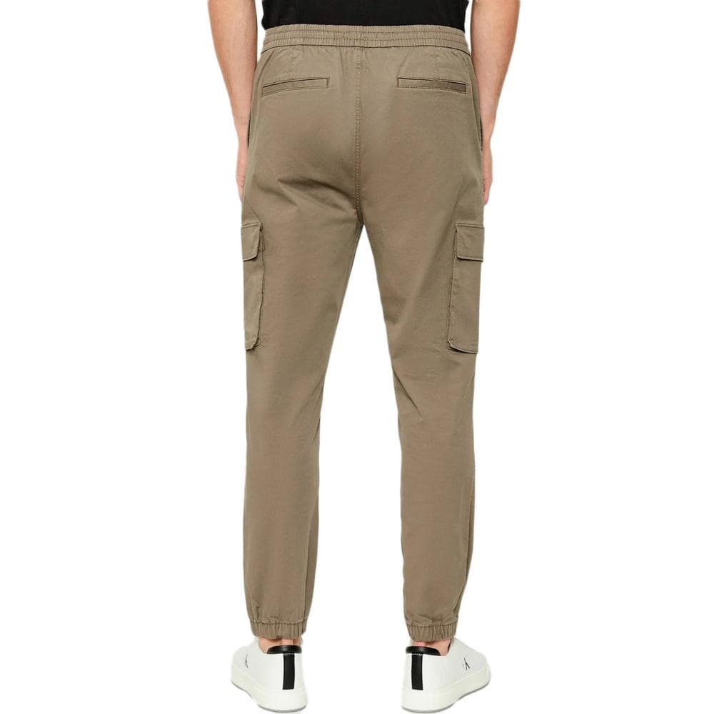 Pantalon Jogger Marron Homme Calvin Klein Jeans Skinny 2