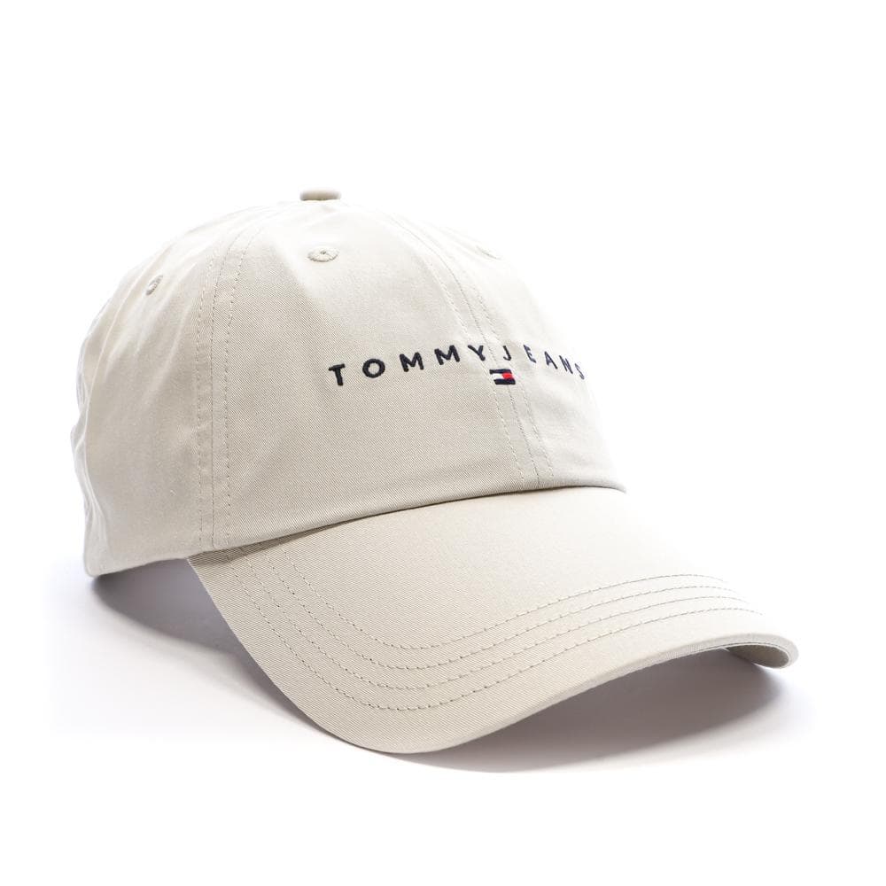 Casquette Beige Mixte Tommy Hilfiger Linear Logo 6 2