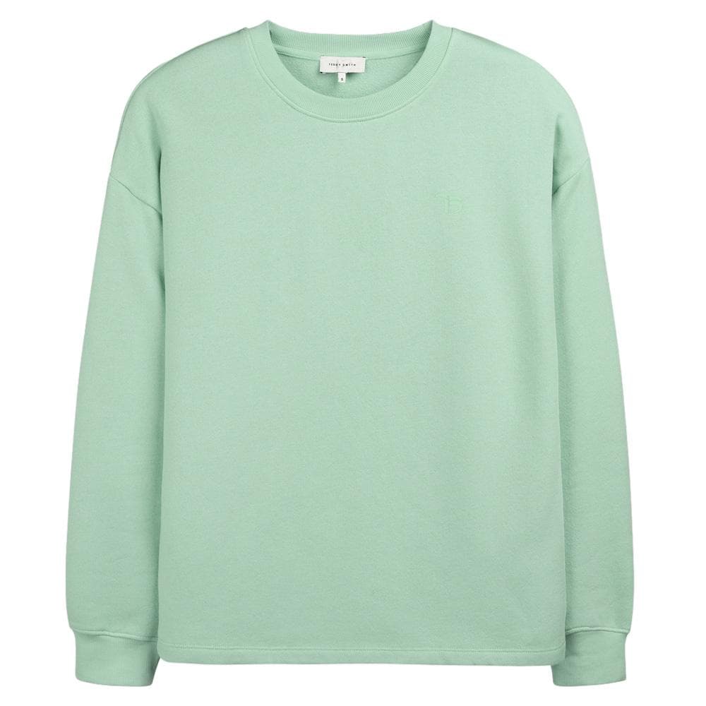 Sweat Vert Femme Teddy Smith Lucile 1