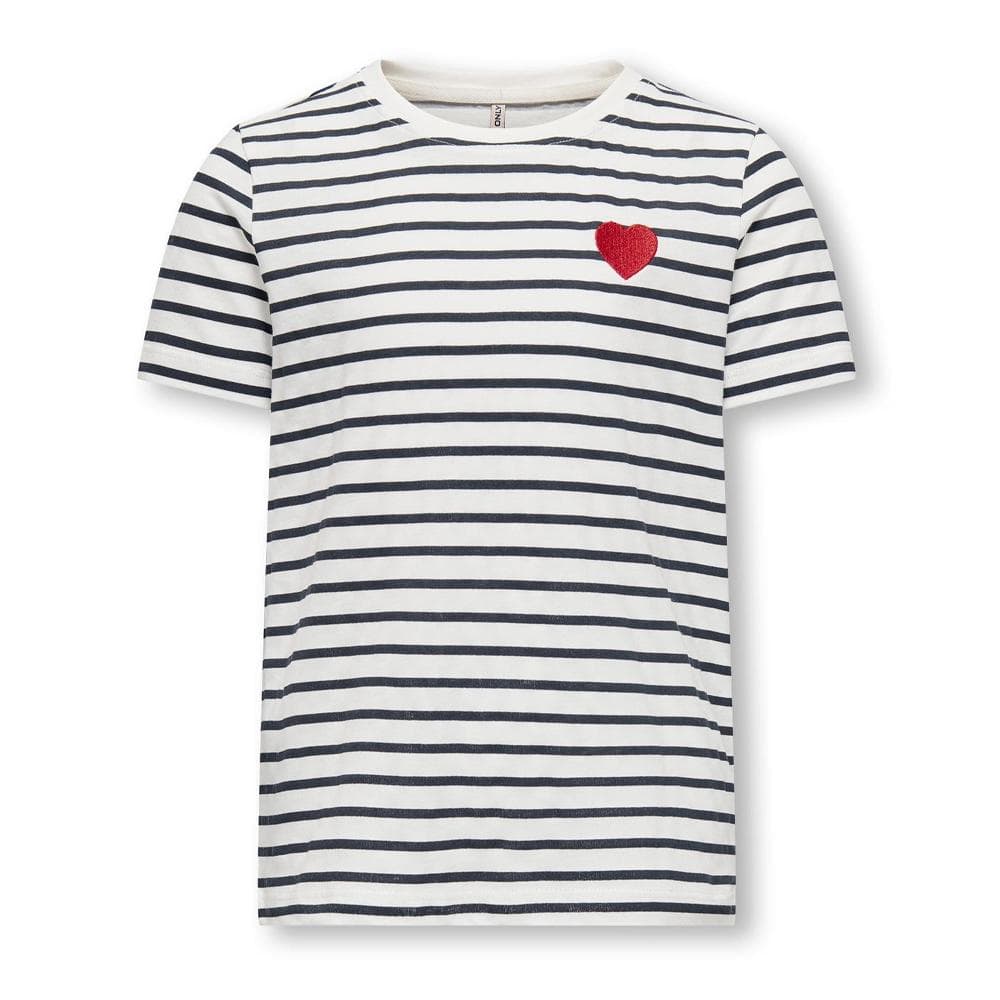 T-shirt à Rayures Fille Kids ONLY 1