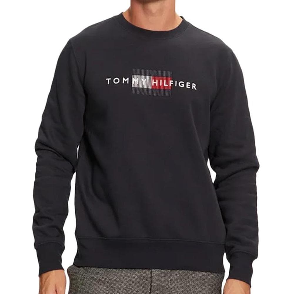 Sweat Marine Homme Tommy Hilfiger Flag Embro 1
