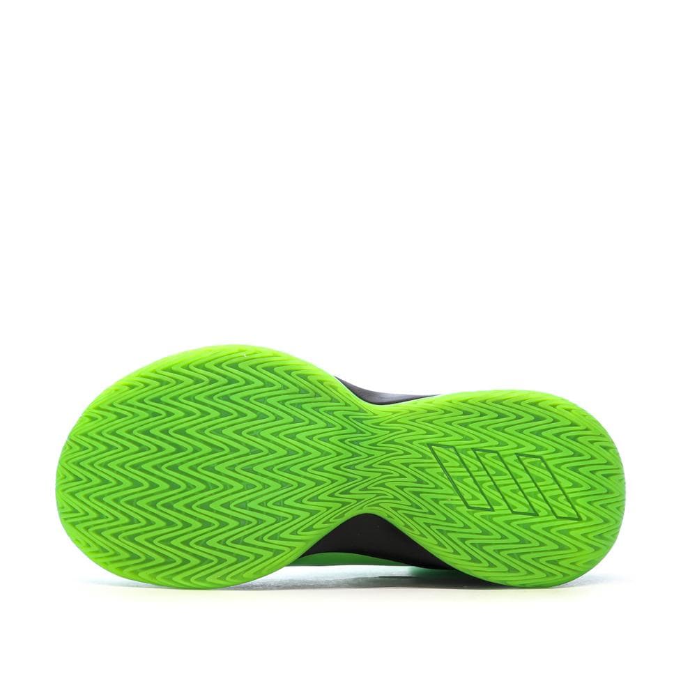 Chaussures de Basketball Vertes Adidas Cross Em Up 5 K Wide 5