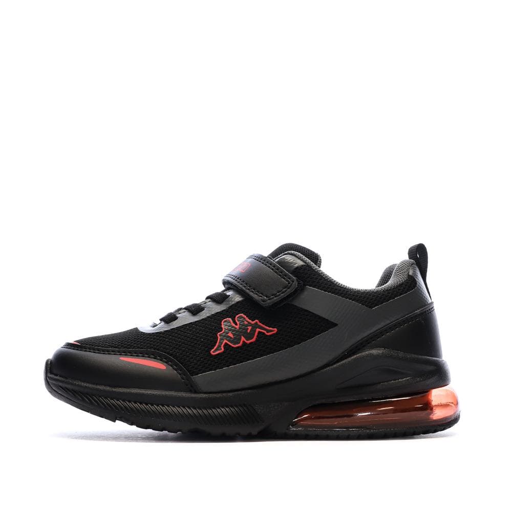 Baskets Noir/Rouge Garçon Kappa Logo Pylos123 1
