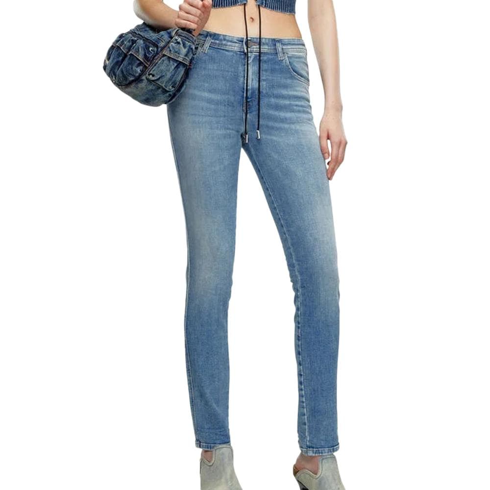 Jean Slim Bleu Femme Diesel Babhila 1