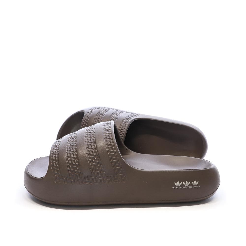 Claquettes Marron Mixte Adidas Adilette Ayoon 1