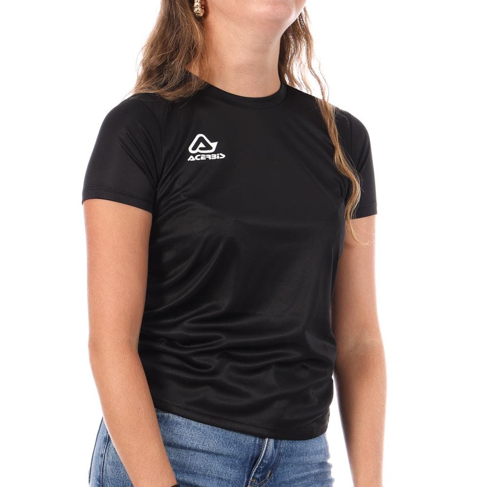 T-Shirt Noir Enfant Acerbis Mida 1