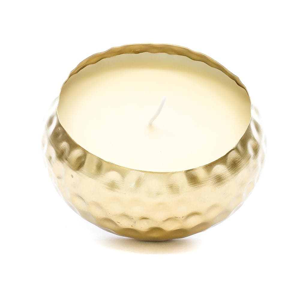 Bougie Martelée Ronde StellaGreen Musc 1