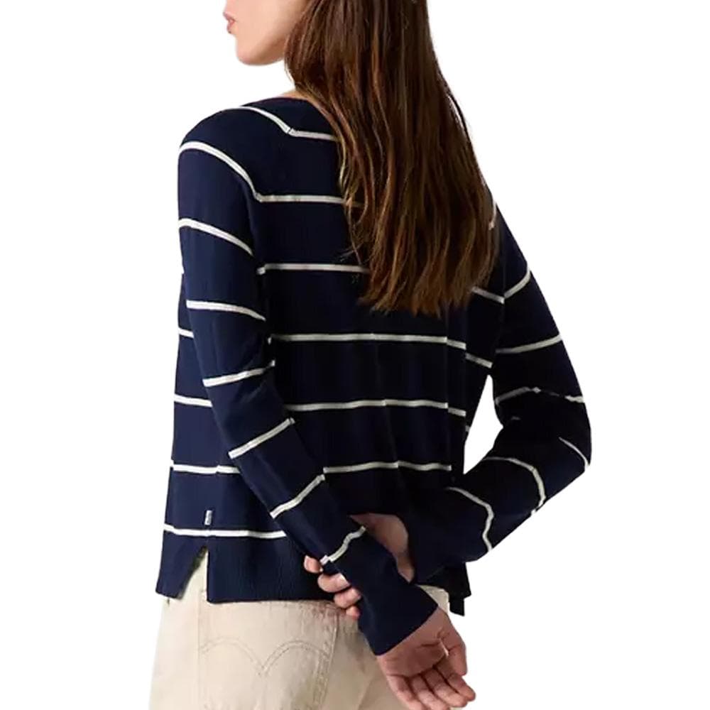 Pull Marine Femme Levi's Petal Vneck 2