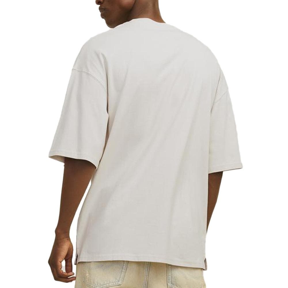 T-shirt Uni Beige Homme Jack & Jones Charge 2