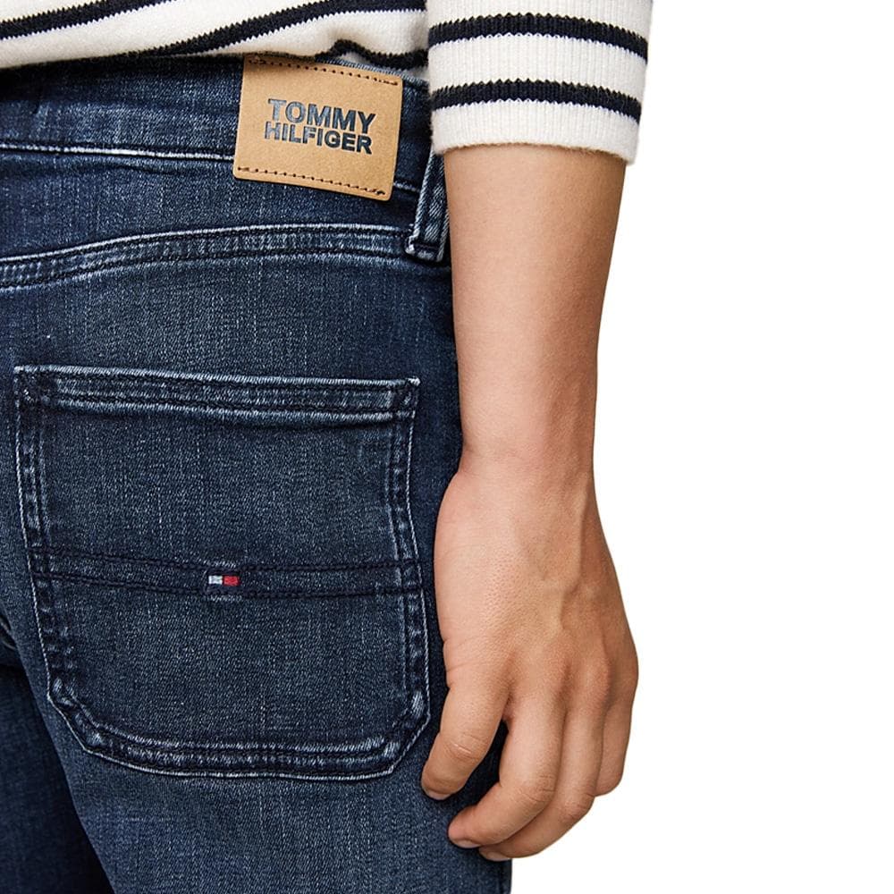 Jean Droit Marine Garçon Tommy Hilfiger Skater 2