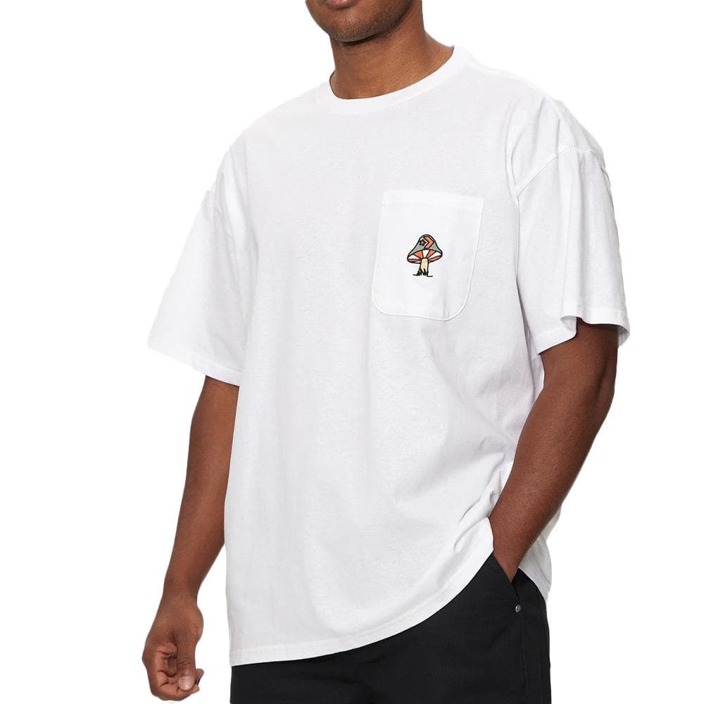 T-shirt Blanc Homme Converse Mushroom 1