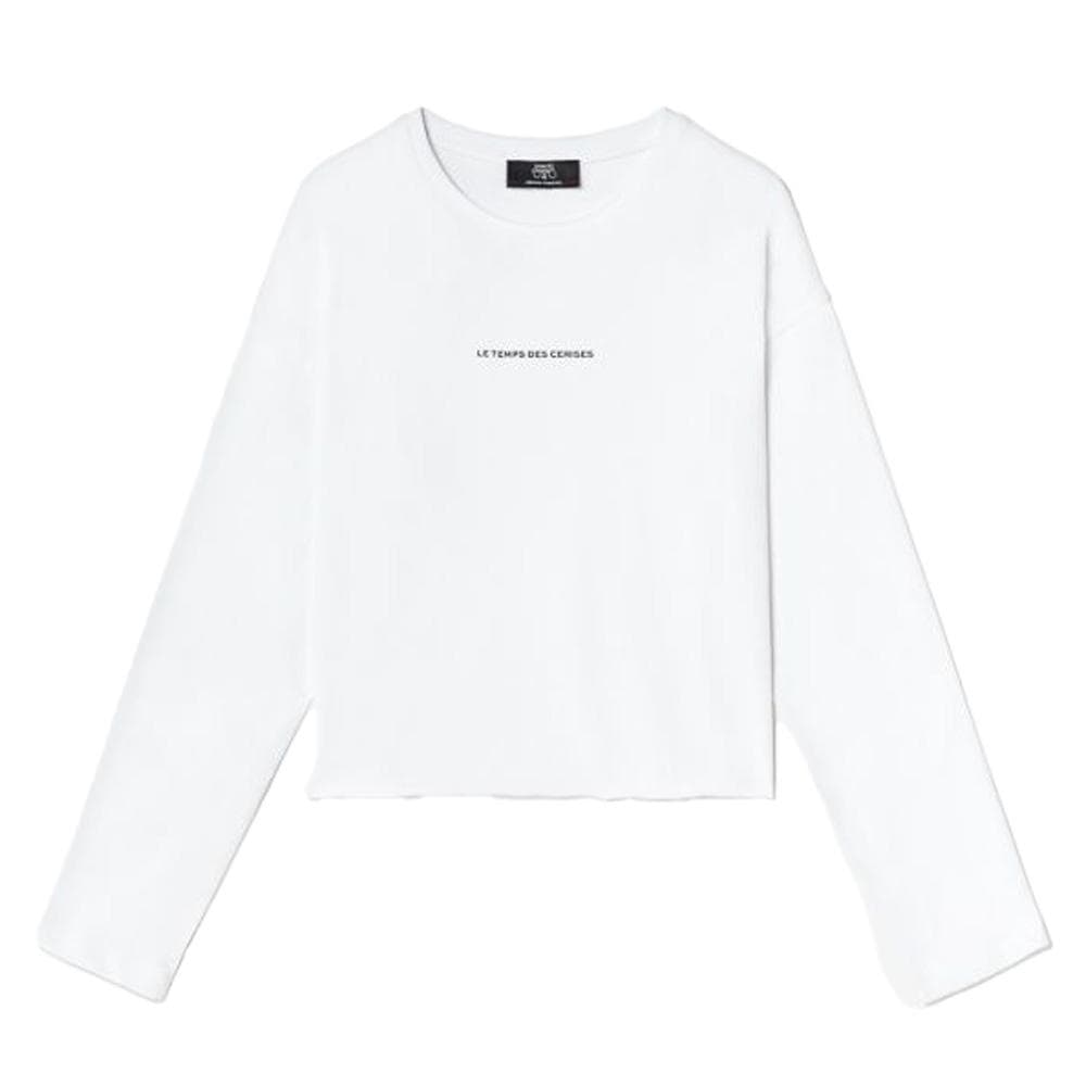 T-shirt Blanc Fille Le Temps Des Cerises Catigi 1