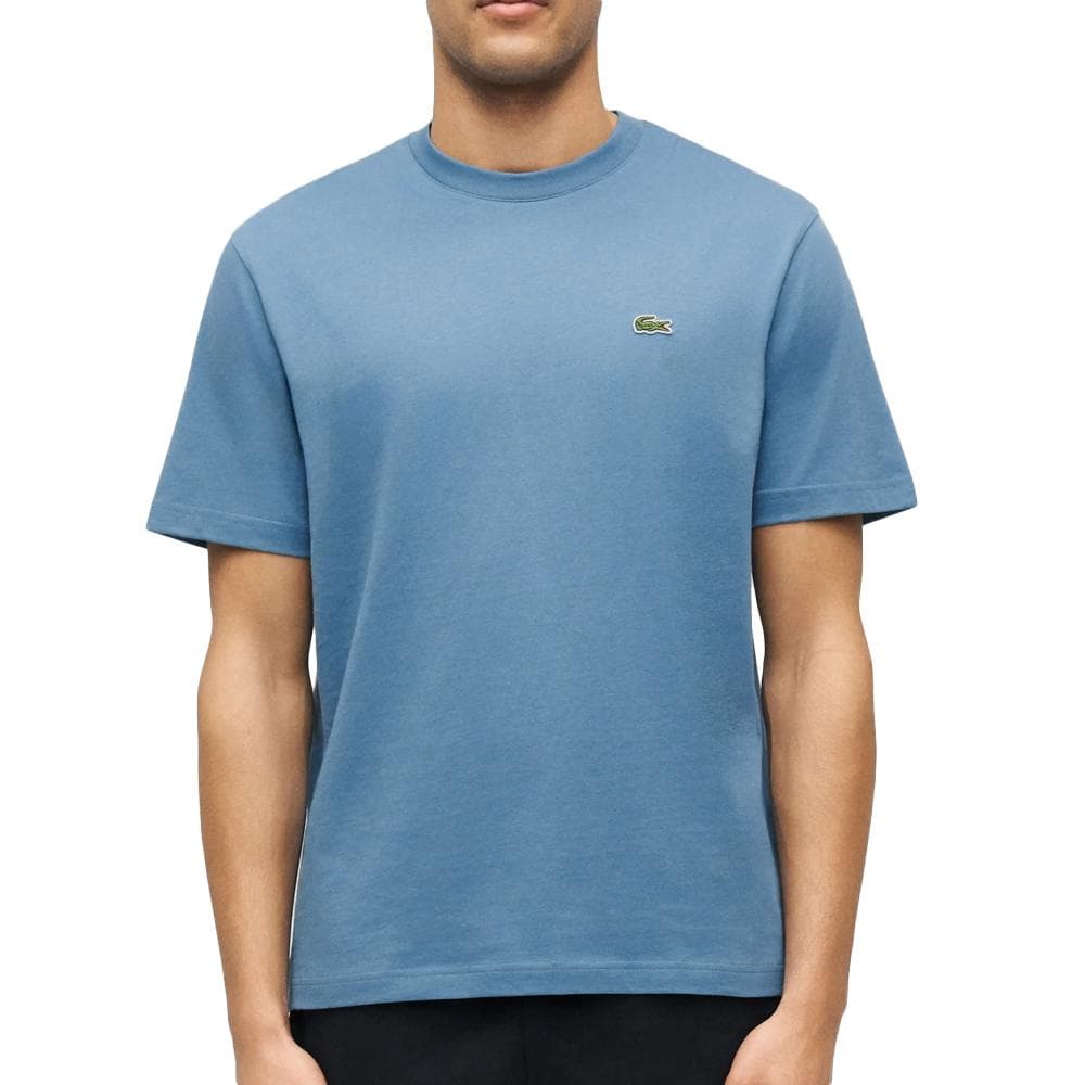 T-Shirt Bleu Homme Lacoste Essentiel 1