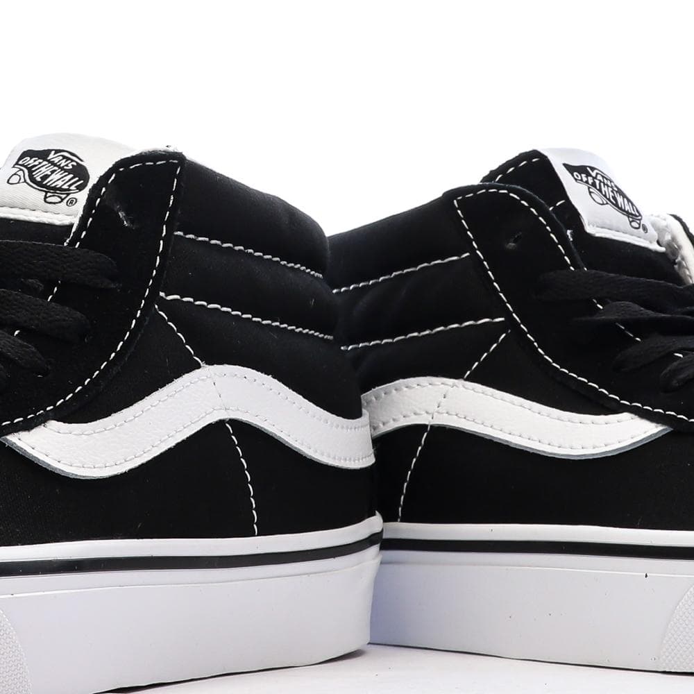Baskets Noir Mixte Vans Ua Sk8-mid Reissue 7