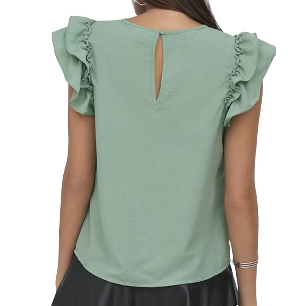 Blouse Verte Femme JDY Trains 2