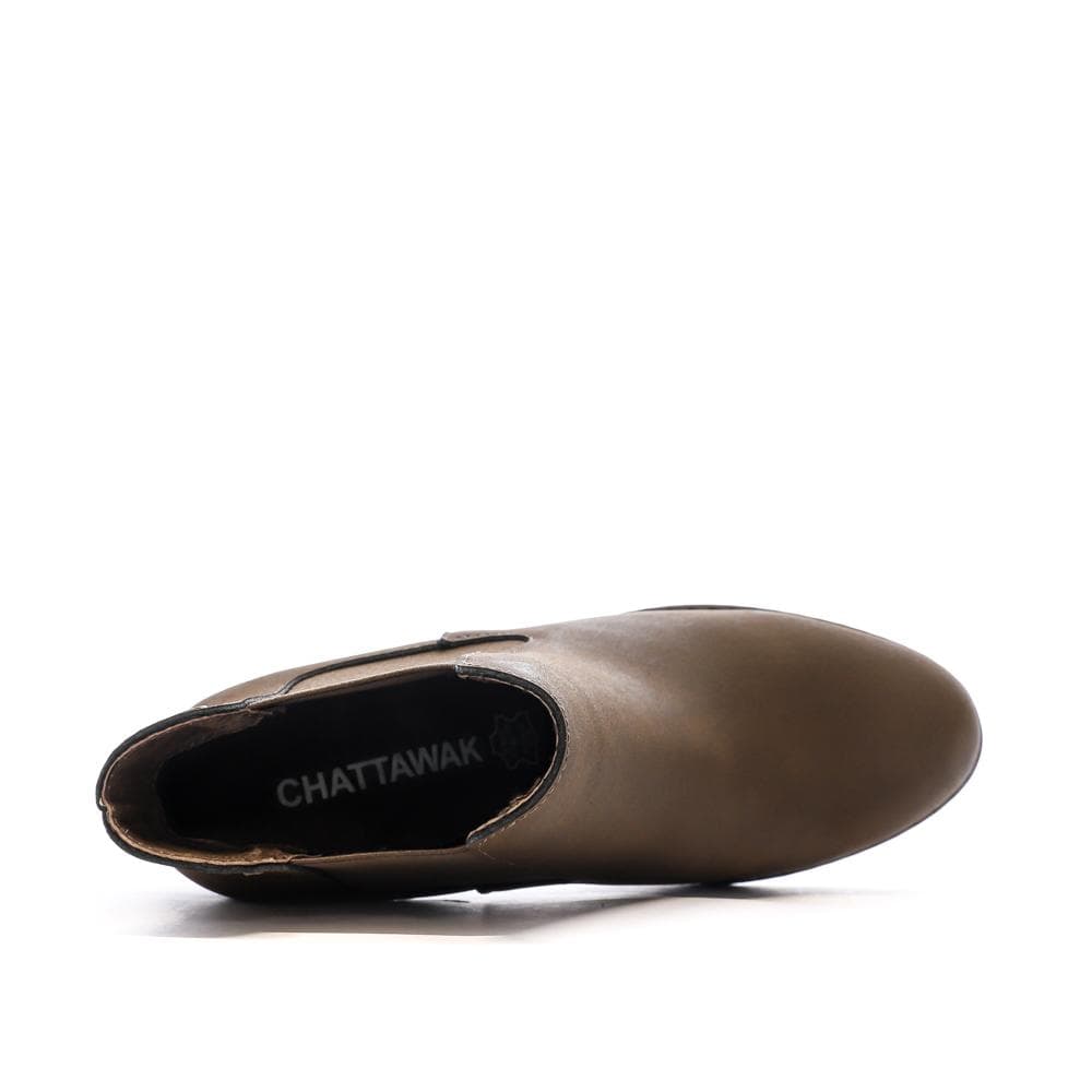 Bottines Marron Femme Chattawak TEXAS 4