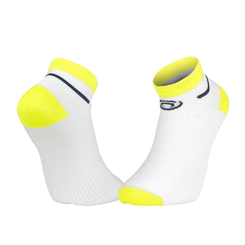Chaussettes Blanc/Jaune Homme BV SPORT Light Run 1
