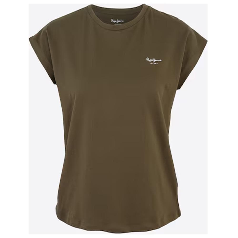 T-shirt Kaki Femme Pepe jeans Bloom0 2