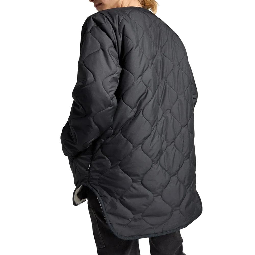 Blouson Noir Femme Converse Malden Liner 2