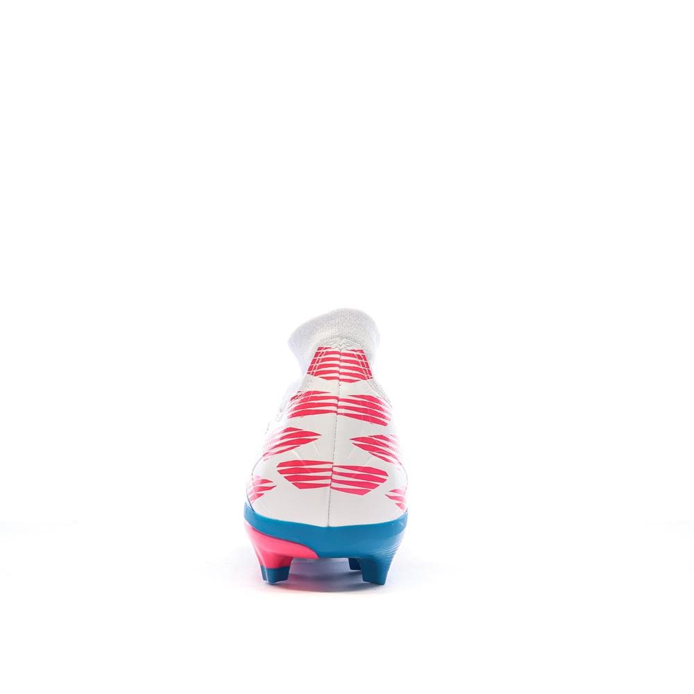 Chaussures de Foot Blanc/Rose Homme Adidas Predator League Ll FG 3