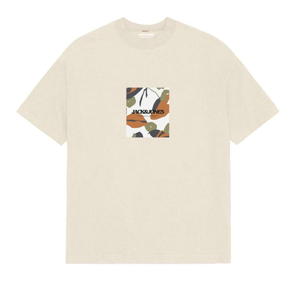 T-Shirt Écru Garçon Jack & Jones Tavira 1