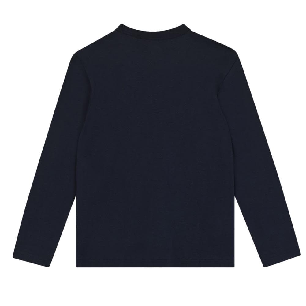T-Shirt Marine Garçon Timberland T60303 2