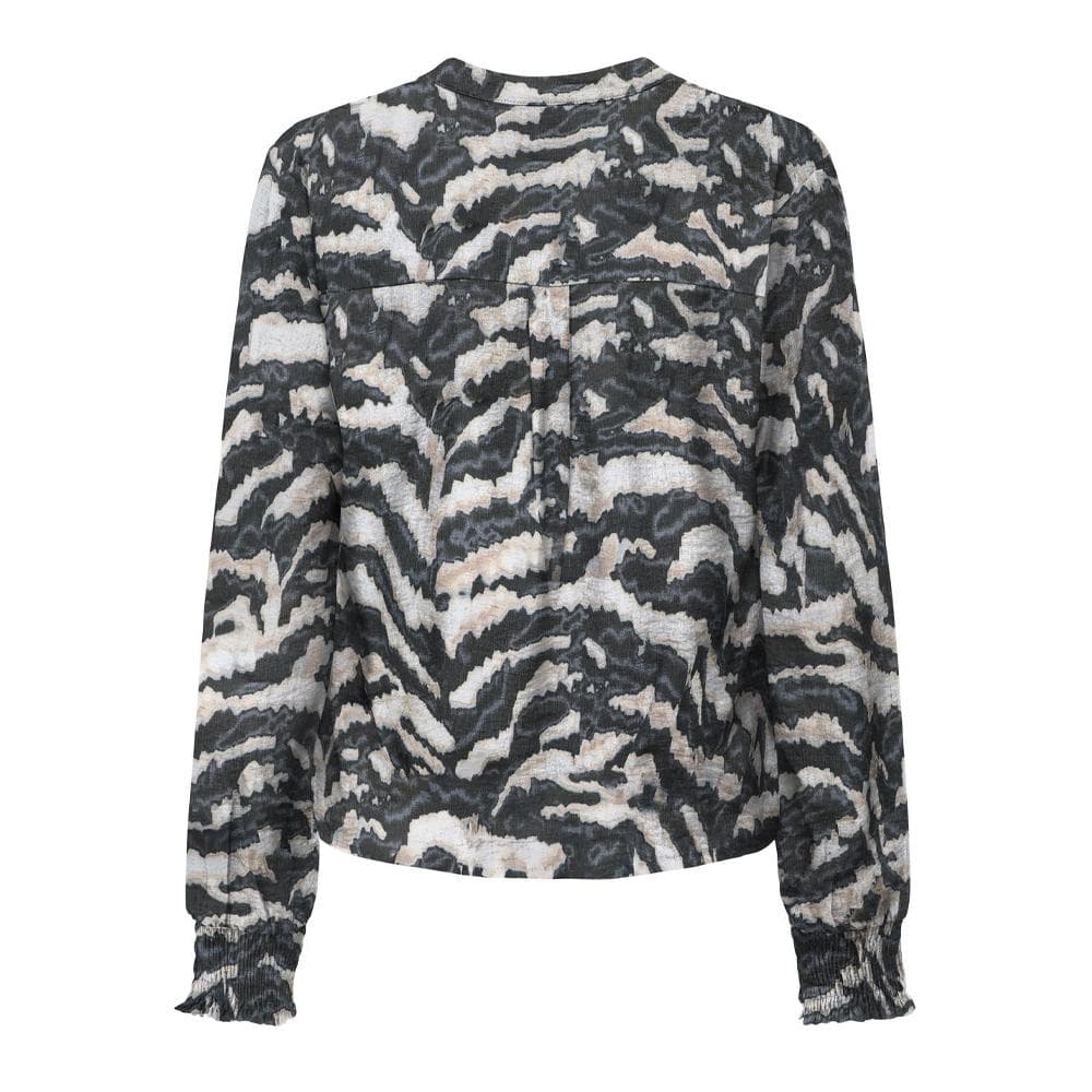 Blouse Noir/Beige Femme JDY Pepper 2