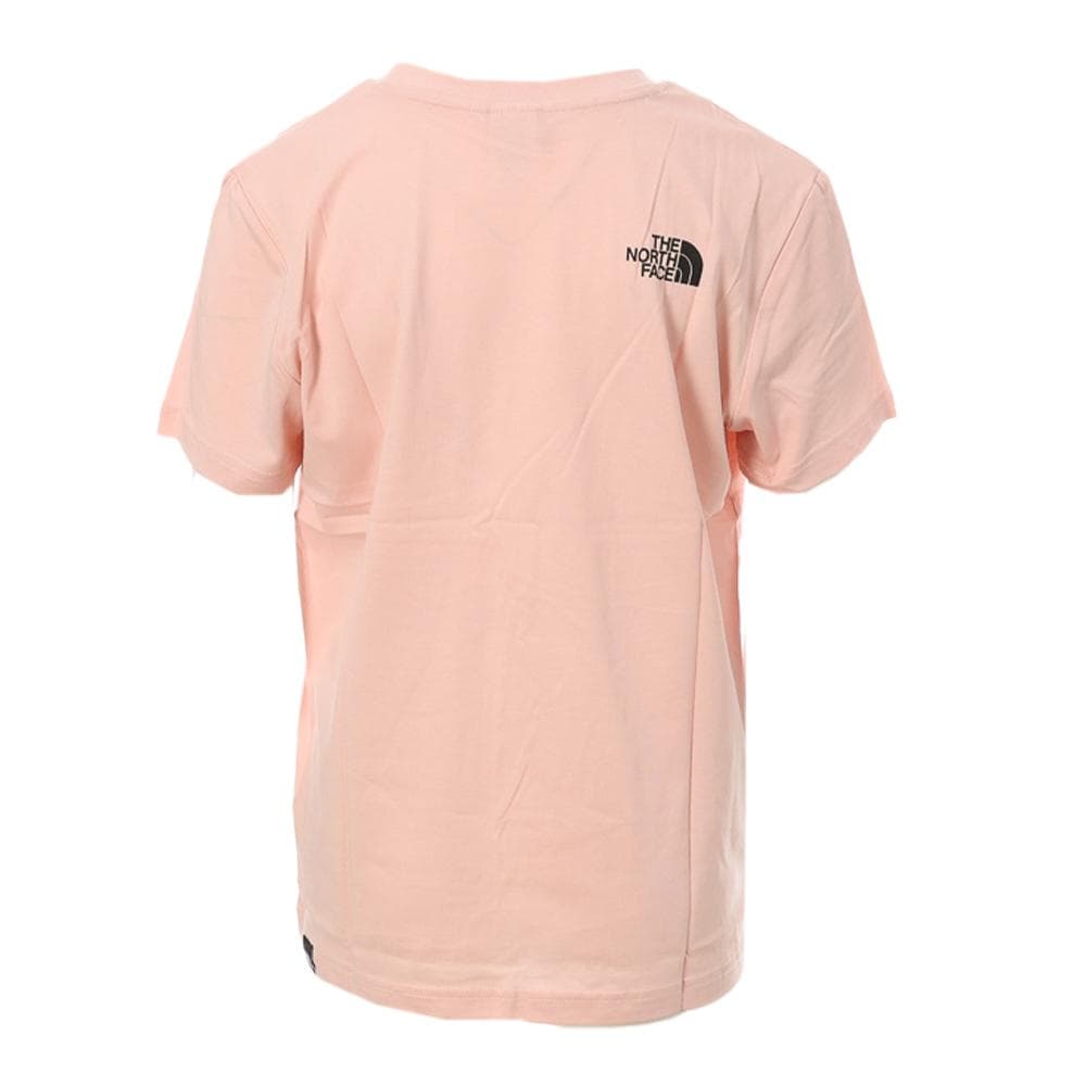 T-shirt Rose Garçon The North Face Split Box 2