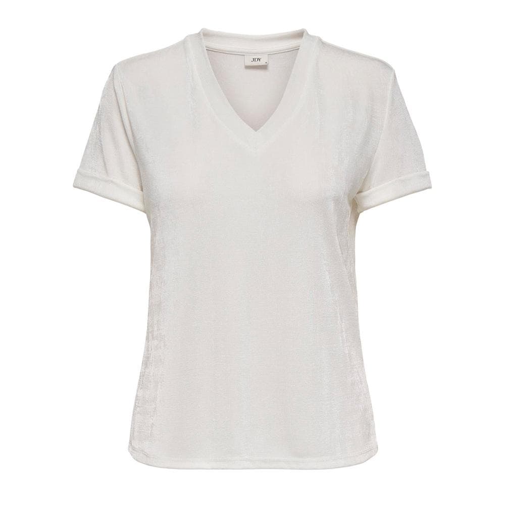 T-Shirt Ecru Femme JDY Pensa 1