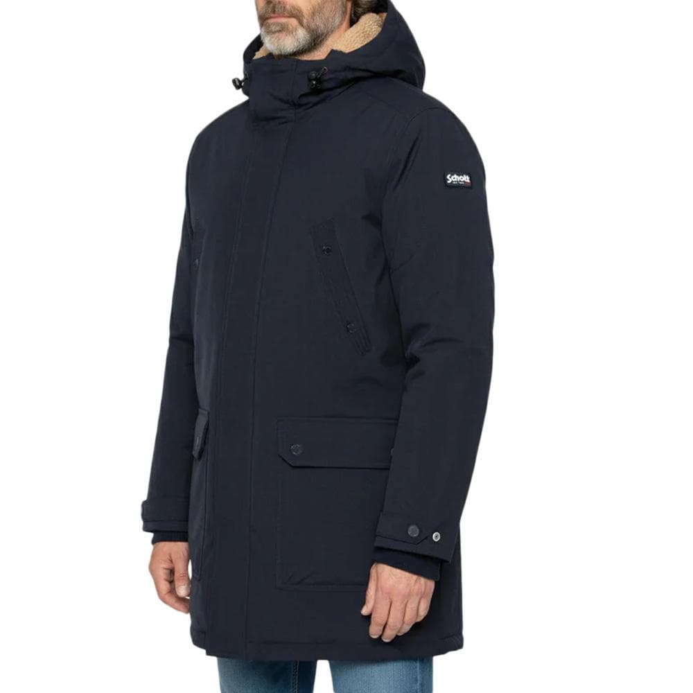 Parkas Marine Homme Schott Parka Fixe Doublee Sherpa 1