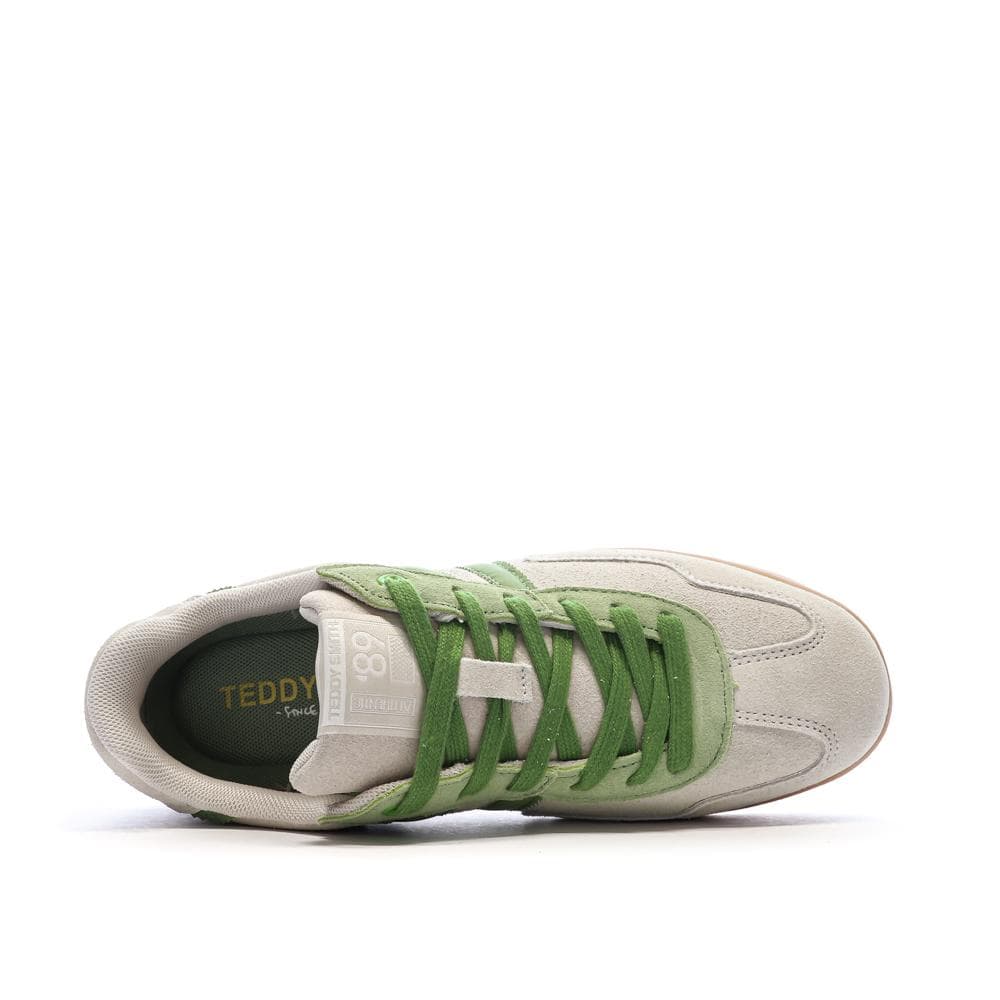Baskets Beige/Verte Femme Teddy Smith 120519 4